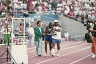Derek Redmond 400m 1992 Olympics father